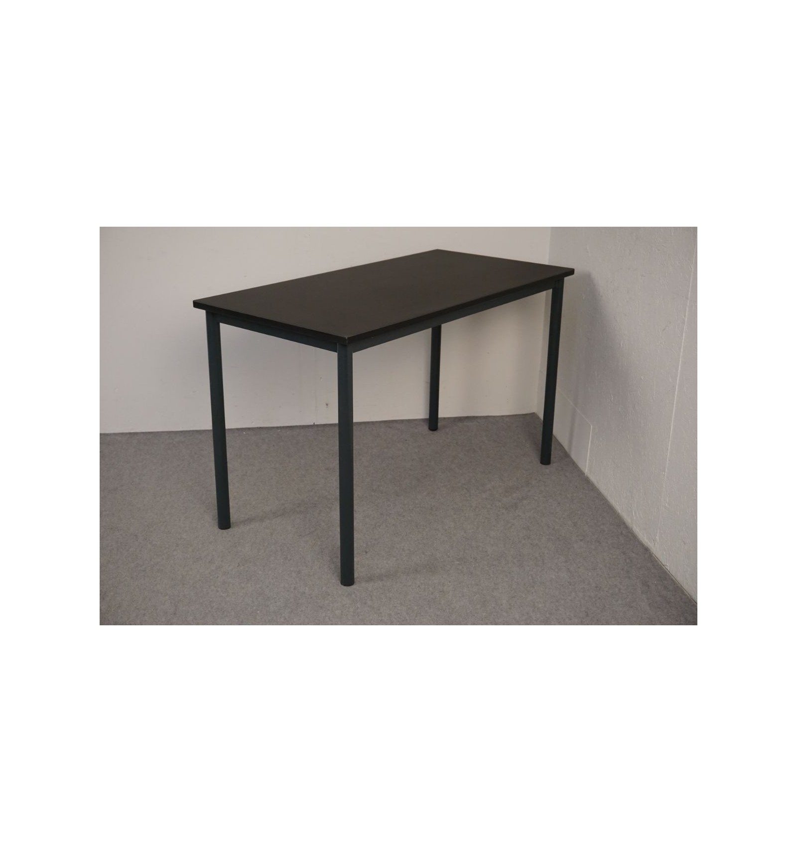 Afslag gravid Perfekt Sidebord, fast skrivebord, sort, brugt - Bencadan Kontormøbler Aps