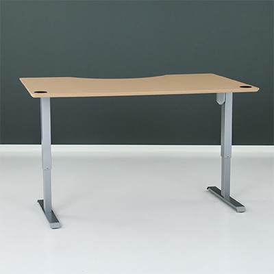 Conset El hæve-sænke skrivebord 160x100 cm.