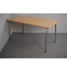 Kantine-gæstebord med klapstel, brugt