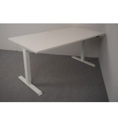 Hæve- sænkebord hvid