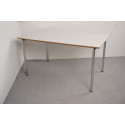 Kantinebord lysgrå - foldbar stel