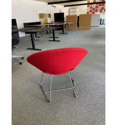 Lounge stol rød