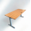Hæve-sænke-skrivebord valnød laminat 160cm