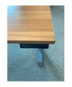 Hæve-sænke-skrivebord valnød laminat 160cm