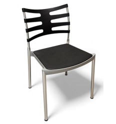 Møde- gæstestol Frits Hansen med poster 