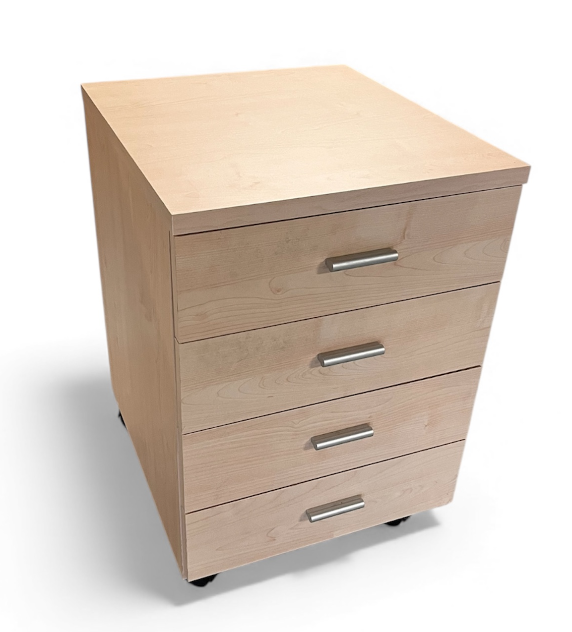 Skuffekassette i ahorn med 4 skuffer